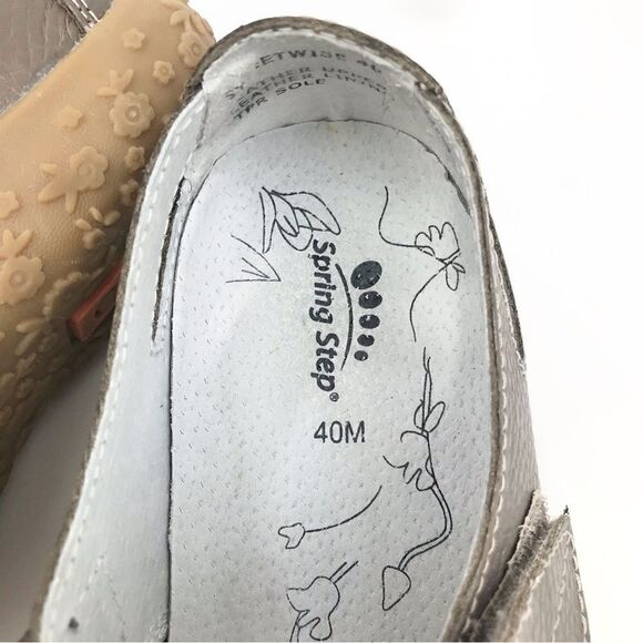 Spring Step STREETWISE Bronze Cross Strap Walking Athleisure Shoes - Picture 15 of 16